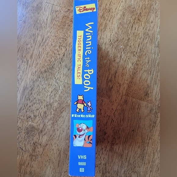 Winnie the Pooh Disney TIGGER-IFIC TALES! Friendship VHS - Picture 2 of 4
